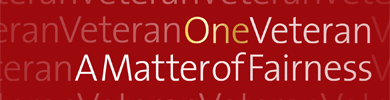 2011-2012 Annual Report Banner Image – One Veteran, A Matter of Fairness 2011-2012 Annual Report Banner Image – One Veteran, A Matter of Fairness