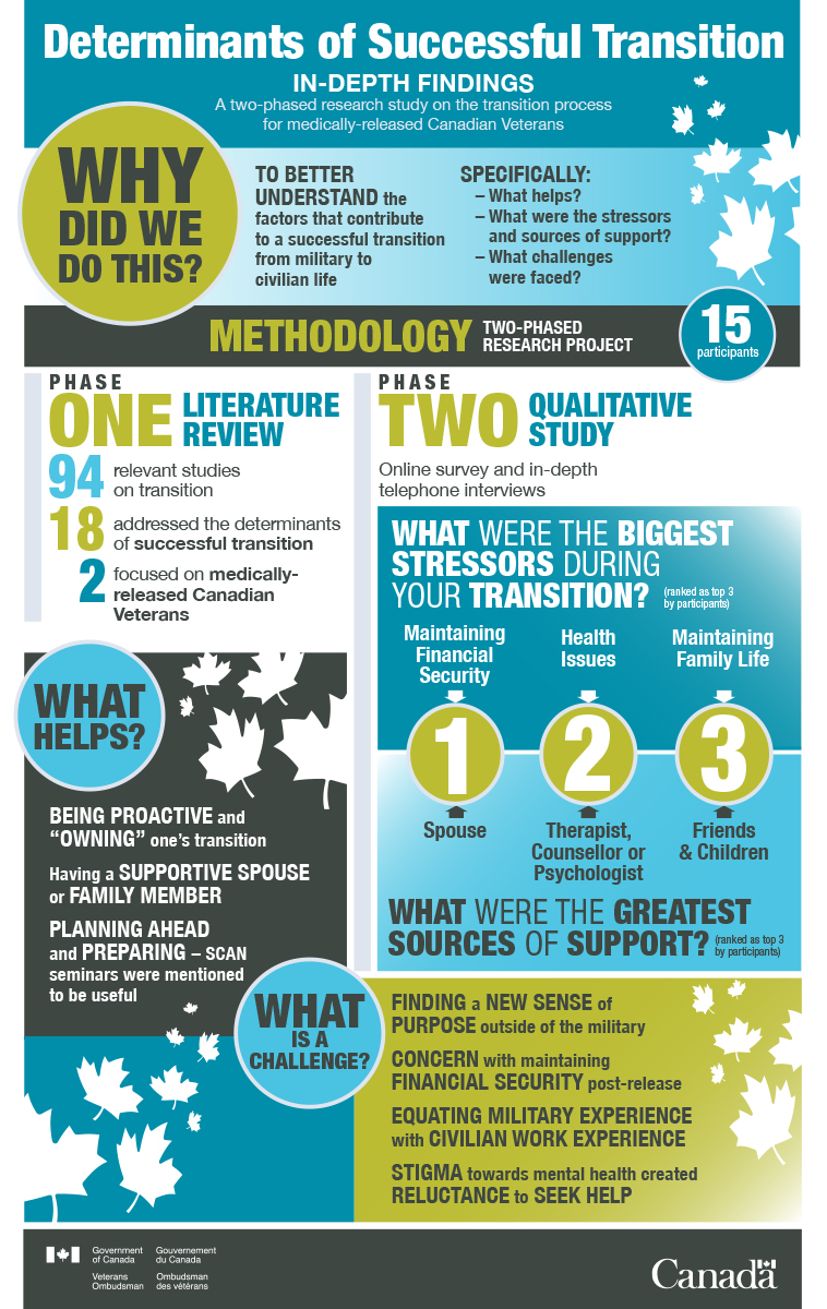 Transitioning Successfully: A Qualitative Study – Infographic