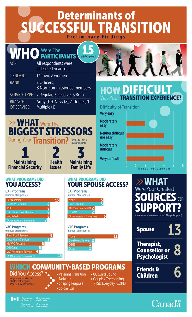 Determinants of Successful Transition - Preliminary Findings