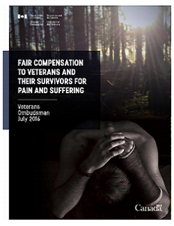Fair Compensation to Veterans and their Survivors for Pain and Suffering