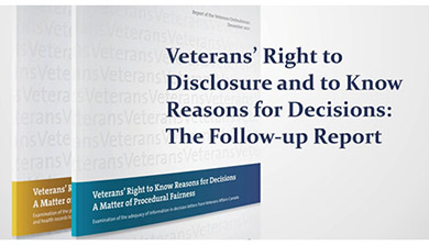Veterans' Right to Disclosure